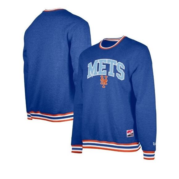 Men's New Era Royal New York Mets Father's Day Pullover Sweatshirt - XXL NWT - Picture 1 of 5